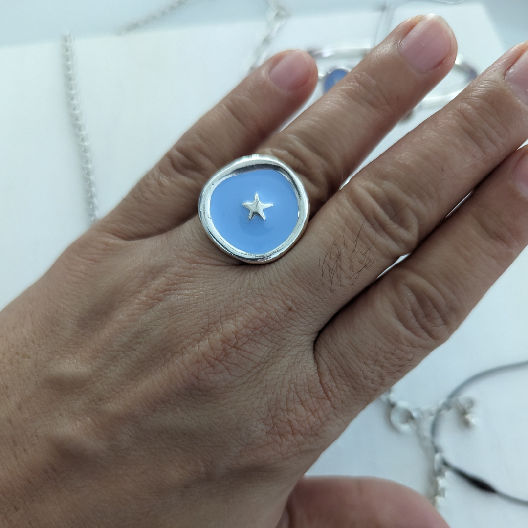 Adjustable "Star" ring