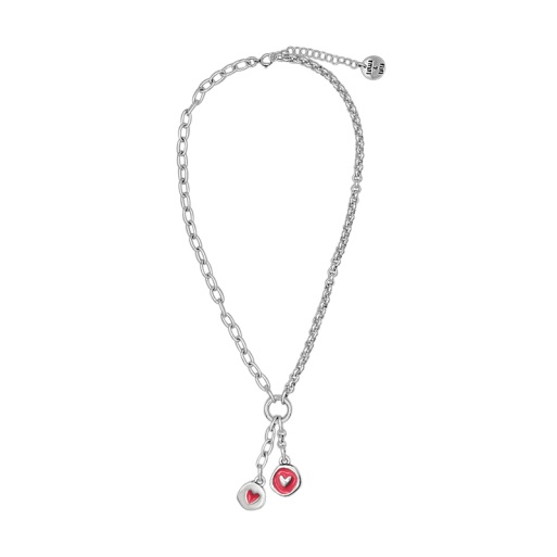 Necklace with red heart